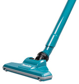 Makita DCL284FZB stav støvsuger & elektrisk kost 2-i-1 stangstøvsuger Batteri Dry Sort, Teal