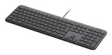 Logitech Signature Slim Wired K620 for Business tastatur Universel USB QWERTY US International Grafit