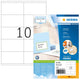HERMA 4425 selvklæbende etiket Rektandel Permanent Hvid 1000 stk
