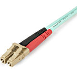 StarTech.com 450FBLCLC1 InfiniBand og fiberoptisk kabel 1 m LC Turkisfarve