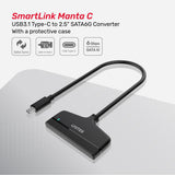 UNITEK Y-1096A SATA-kabel Sort