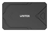 UNITEK M.2 NVMe & SATA SSD SSD kabinet Sort