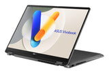ASUS Vivobook 14 Flip TP3407SA-QL023W Copilot+ PC Intel Core Ultra 7 258V Hybrid (2-i-1) 35,6 cm (14") Berøringsskærm WUXGA 32 GB LPDDR5x-SDRAM 1 TB SSD Wi-Fi 7 (802.11be) Windows 11 Home Tysk Grå