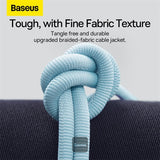 Baseus Crystal Shine kabel til mobiltelefon Lilla 1,2 m USB C Lightning