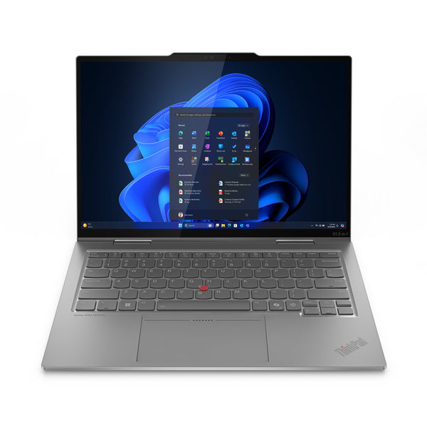 Lenovo ThinkPad X1 2-in-1 Gen 10 Aura Edition Intel Core Ultra 7 255U Hybrid (2-i-1) 35,6 cm (14") Berøringsskærm WUXGA 32 GB LPDDR5x-SDRAM 1 TB SSD Wi-Fi 6E (802.11ax) Windows 11 Pro Tysk Grå