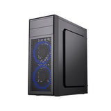 Gembird Fornax M100B Midi Tower Sort
