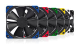 Noctua NF-F12 PWM chromax.black.swap Computerkabinet Ventilator 12 cm Sort
