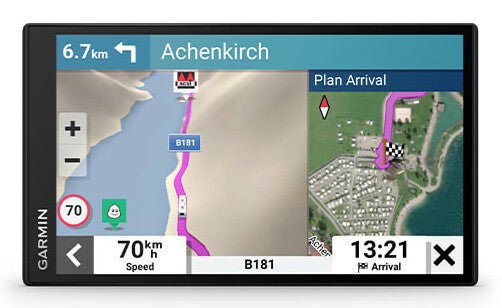 Garmin Camper 795 navigator Håndholdt / Fastsat 17,6 cm (6.95") TFT Berøringsskærm 239,6 g Sort