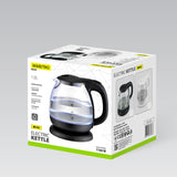 Maestro MR-055-BLACK elkedel 1 L 1100 W Sort