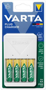 Varta 57657 101 451 batterioplader Husholdningsbatteri Vekselstrøm