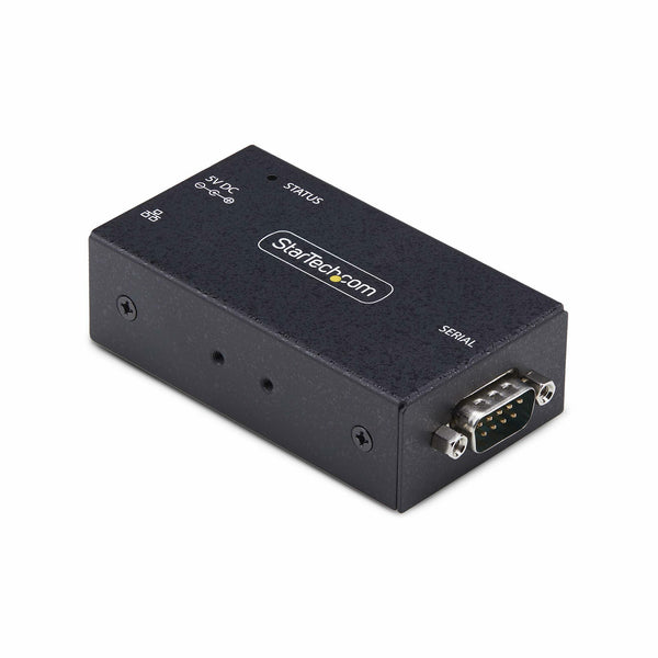 StarTech.com I13-SERIAL-ETHERNET seriel konverter/repeater/isolator RS-232 RJ-45 Sort
