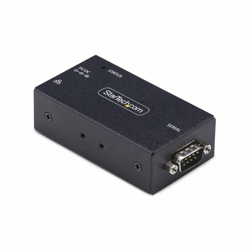 StarTech.com I13-SERIAL-ETHERNET seriel konverter/repeater/isolator RS-232 RJ-45 Sort
