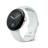 Google Pixel Watch 5 AMOLED 45 mm Digital Berøringsskærm Sølv Wi-Fi GPS (satellit)