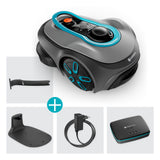 Gardena smart SILENO free Robot plæneklipper Batteri Sort, Grå