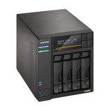 Asustor LOCKERSTOR 4 Gen3 NAS Desktop AMD Ryzen V3C14 16 GB DDR5 ADM Sort