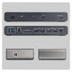 StarTech.com 206UE-TB5USB4DOCK dockingstation Ledningsført Thunderbolt 5 Sort, Grå