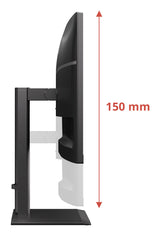 AOC E4 U27E4CV computerskærm 68,6 cm (27") 3840 x 2160 pixel 4K Ultra HD LED Sort