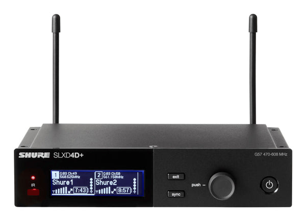 Shure SLXD24D+E/B58-G65 trådløs mikrofonsystem