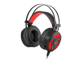 GENESIS Neon 360 Headset Ledningsført Spil Sort, Rød