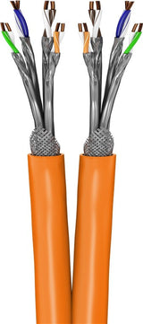 Goobay 75714 netværkskabel Orange 50 m Cat7a S/FTP (S-STP)