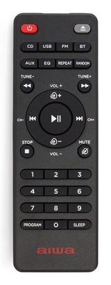 Aiwa MSBTU-550 stereoanlæg Home audio micro system 50 W Sort