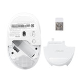ASUS Fragrance Mouse MD101 mus Hjem Ambidextrous RF trådløs + Bluetooth Optisk 2400 dpi