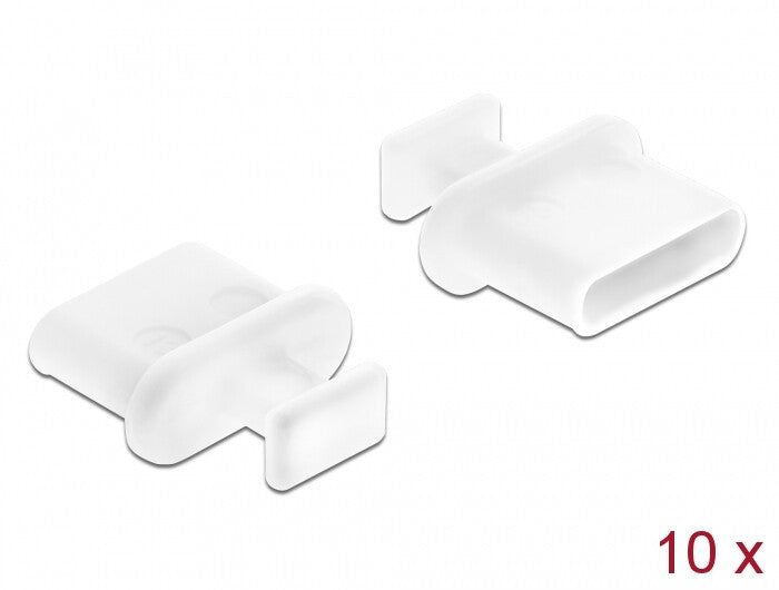DeLOCK 64094 portstøvdæksel 10 stk USB Type-C