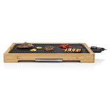 Tristar BP-2641 barbecue & grill Bordplade Elektrisk Bamboo, Sort 2200 W