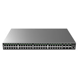 Grandstream Networks GWN7806P netværksswitch Administreret L2+ Gigabit Ethernet (10/100/1000) Strøm over Ethernet (PoE) Grå
