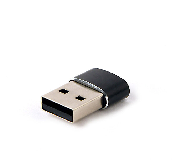 Gembird A-USB2-AMCF-02 kabel kønsskifter USB A USB C Sort