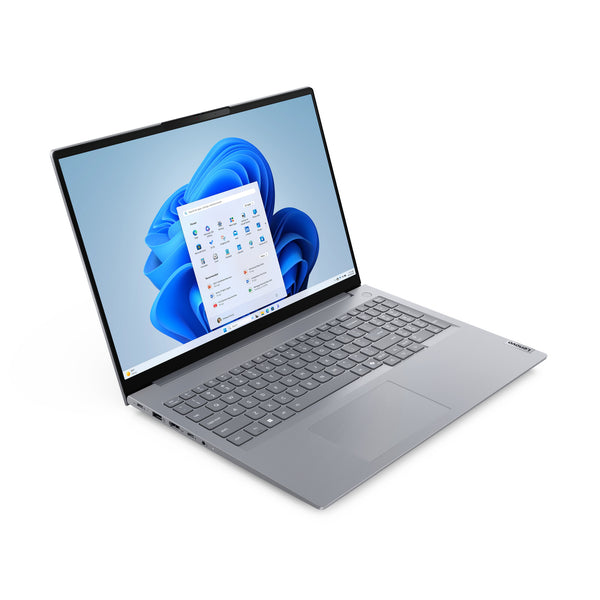 Lenovo ThinkBook 16 G8 IAL Intel Core Ultra 9 185H Laptop 40,6 cm (16") WUXGA 16 GB DDR5-SDRAM 512 GB SSD Wi-Fi 6E (802.11ax) Windows 11 Pro Engelsk Grå