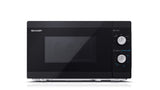 Sharp YC-MS01E-B mikrobølgeovn Sort Solo mikroovn Bordplade 20 L 800 W
