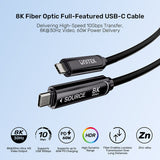 UNITEK C14178ABK01-15M USB-kabel USB 3.2 Gen 2 (3.1 Gen 2) USB C 10 Gbit/sek. 60 W Sort
