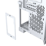 ASUS ROG CRONOX GR801 CURVE TG ARGB WHITE Midi Tower Hvid