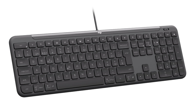 Logitech Signature Slim Wired K620 for Business tastatur Universel USB QWERTY US International Grafit