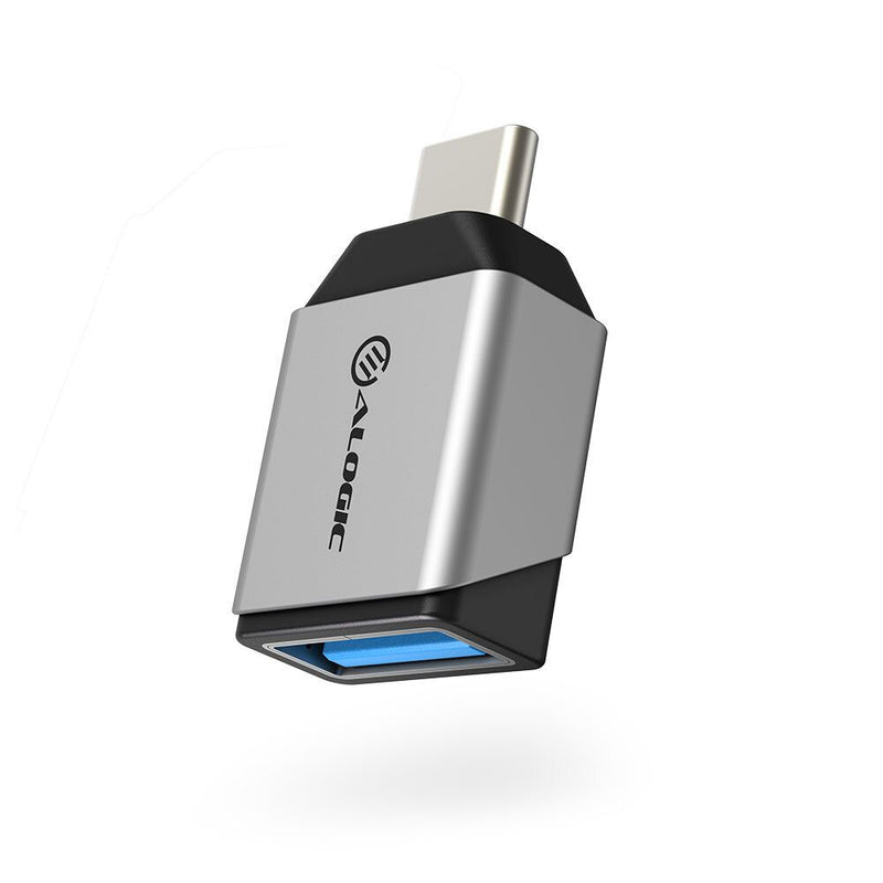 ALOGIC ULCAMN-SGR kabel kønsskifter USB C USB A Grå