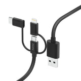 Hama 00201536 USB-kabel USB 2.0 1,5 m USB A USB C 0,48 Gbit/sek. Sort