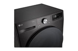LG F2V7SLIM9B vaskemaskine Front-læsning 9 kg 1200 rpm Sort