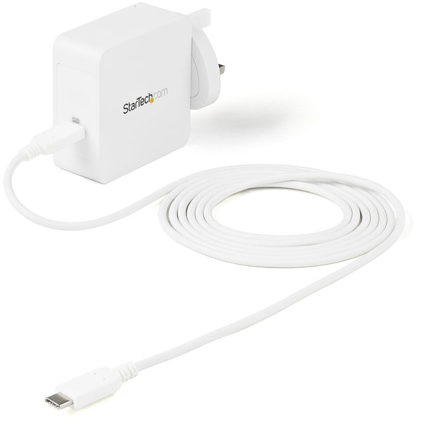 StarTech.com WCH1CUK oplader til mobil enhed Universel Hvid Vekselstrøm Indendørs