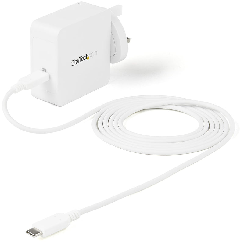 StarTech.com WCH1CUK oplader til mobil enhed Universel Hvid Vekselstrøm Indendørs