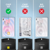 Axagon CRE-SM4NC smartcard læser Indendørs USB USB 2.0 Sort