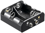 Goobay 11455 batteriholder og tryklås 2 C
