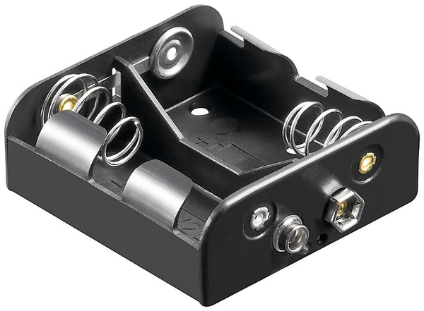 Goobay 11455 batteriholder og tryklås 2 C
