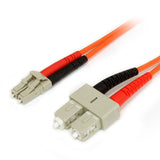 StarTech.com FIBLCSC2 InfiniBand og fiberoptisk kabel 2 m LC SC Orange