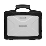 Panasonic Toughbook 40 mk3 Intel Core Ultra 5 235H Laptop 35,6 cm (14") Berøringsskærm Fuld HD 16 GB DDR5-SDRAM 512 GB SSD Wi-Fi 7 (802.11be) Windows 11 Pro Sort, Grå