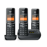 Gigaset COMFORT 550A Analog telefon Nummervisning Sort