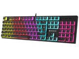 Tracer Unique tastatur Spil USB QWERTY Engelsk Sort
