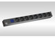 Bachmann 800.2154 strømforsyningsenhed (PDU) 8 AC stikkontakt(er) Sort