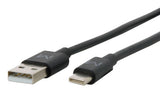 Mobilis 020013 USB-kabel 1 m USB A USB C 0,48 Gbit/sek. 10 W Sort