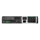 APC SMTL3000RMI2UC UPS-enhed Interaktivt indgangsstik 3 kVA 2700 W 9 AC stikkontakt(er)
